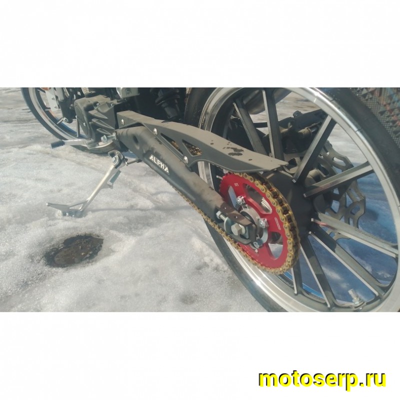 Купить  Мопед Millenium Alpha Champ  4Т; 50cc; колеса 17"литые; 4пер, эл. старт; БЕЗ КИКА!  (шт) 01500 (ТехМаркет купить с доставкой по Москве и России, цена, технические характеристики, комплектация фото  - motoserp.ru
