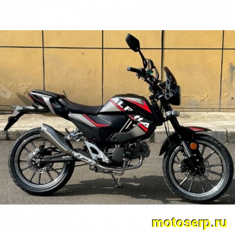Купить  Мопед Millenium Alpha Champ  4Т; 50cc; колеса 17"литые; 4пер, эл. старт; БЕЗ КИКА!  (шт) 01500 (ТехМаркет купить с доставкой по Москве и России, цена, технические характеристики, комплектация фото  - motoserp.ru