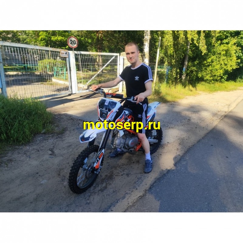 Купить  Питбайк KAYO BASIC K125 17/14 KRZ (механ. сцепл., кикстартер)  (шт) (SM купить с доставкой по Москве и России, цена, технические характеристики, комплектация фото  - motoserp.ru