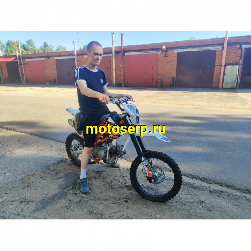 Купить  Питбайк KAYO BASIC K125 17/14 KRZ (механ. сцепл., кикстартер)  (шт) (SM купить с доставкой по Москве и России, цена, технические характеристики, комплектация фото  - motoserp.ru