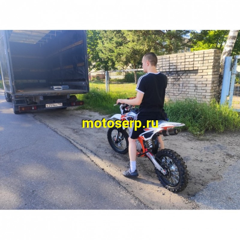 Купить  Питбайк KAYO BASIC K125 17/14 KRZ (механ. сцепл., кикстартер)  (шт) (SM купить с доставкой по Москве и России, цена, технические характеристики, комплектация фото  - motoserp.ru
