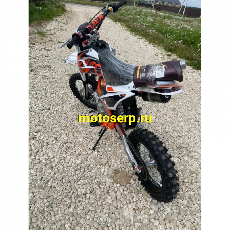 Купить  Питбайк KAYO BASIC K125EM 17/14 KRZ (механ. сцепл., эл. стартер) (шт) (SM (ФОТО купить с доставкой по Москве и России, цена, технические характеристики, комплектация фото  - motoserp.ru
