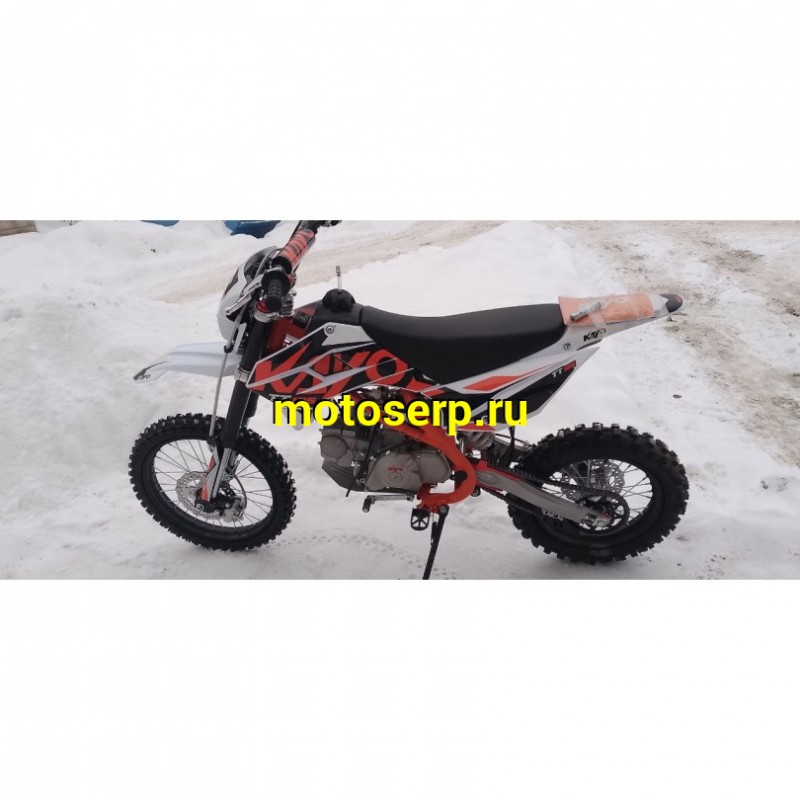 Купить  Питбайк KAYO Basic K125EM 17/14 KRZ (механ. сцепл., эл. стартер) (шт) (SM  купить с доставкой по Москве и России, цена, технические характеристики, комплектация фото  - motoserp.ru