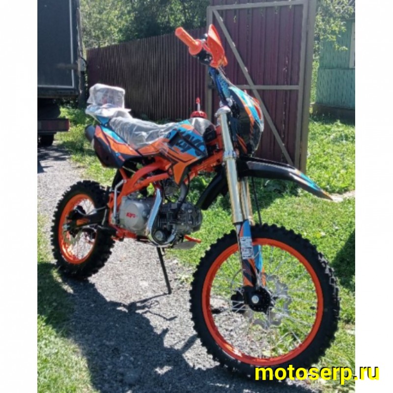 Купить  Питбайк KAYO Evolution K125EM 17/14 KRZ (механ. сцепл., эл. стартер) (шт) (SM  купить с доставкой по Москве и России, цена, технические характеристики, комплектация фото  - motoserp.ru