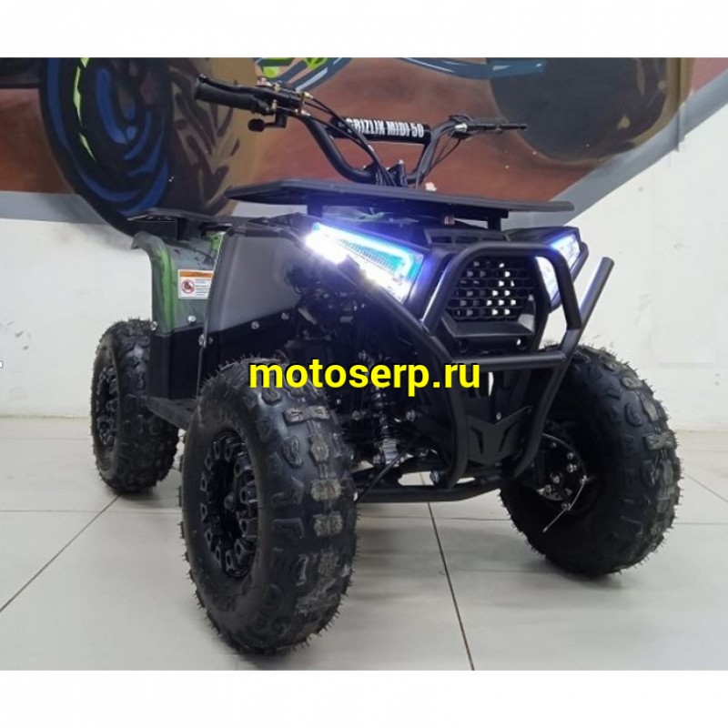 Купить  . 50cc Квадроцикл Минивездеход MOTAX GRIZLIK MIDI ES BW (шт) (ФОТО купить с доставкой по Москве и России, цена, технические характеристики, комплектация фото  - motoserp.ru