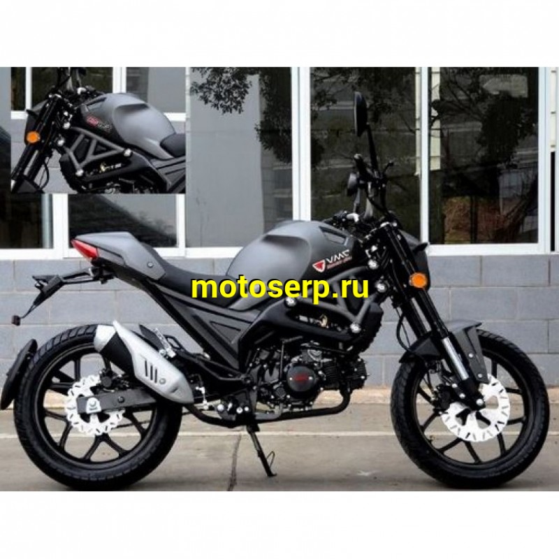 Купить  Мопед VMC Monster 50 (репл DUCATI)  4так; 50cc; колеса 17"литые; 4пер, эл. старт;  (шт) 01250 (Vento купить с доставкой по Москве и России, цена, технические характеристики, комплектация фото  - motoserp.ru