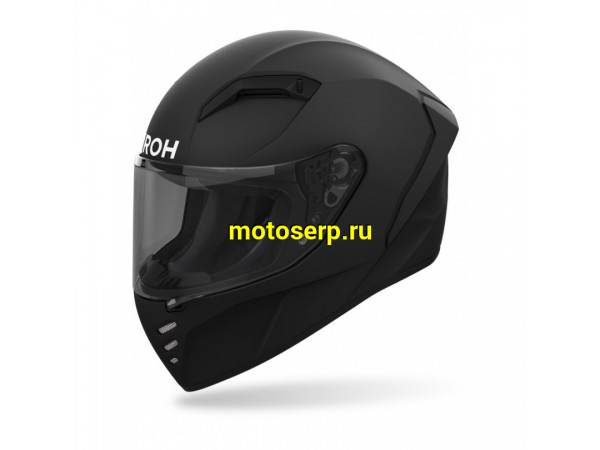 Купить  Шлем закрытый интеграл AIROH CONNOR COLOR BLACK MATT (M) (шт) (AIROH купить с доставкой по Москве и России, цена, технические характеристики, комплектация фото  - motoserp.ru