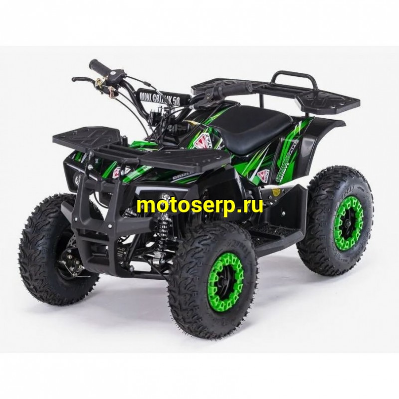 Купить  . 50cc Квадроцикл Минивездеход MOTAX GRIZLIK MINI ES 2Т (комплект запчастей для сборки) 50сс; электростарт; 6" (шт) (ФОТО купить с доставкой по Москве и России, цена, технические характеристики, комплектация фото  - motoserp.ru