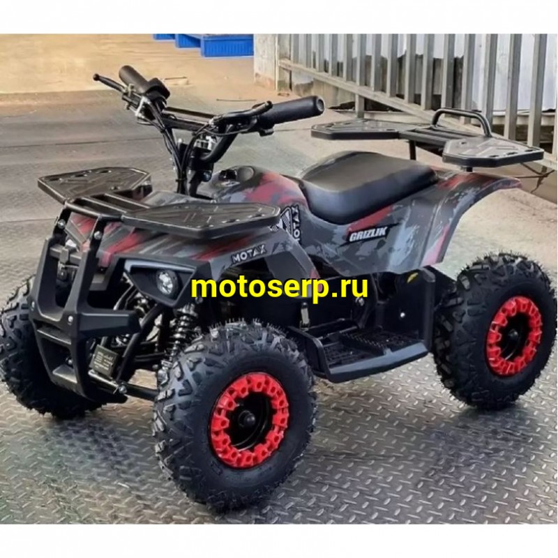 Купить  . 50cc Квадроцикл Минивездеход MOTAX GRIZLIK MINI ES 2Т (комплект запчастей для сборки) 50сс; электростарт; 6" (шт) (ФОТО купить с доставкой по Москве и России, цена, технические характеристики, комплектация фото  - motoserp.ru