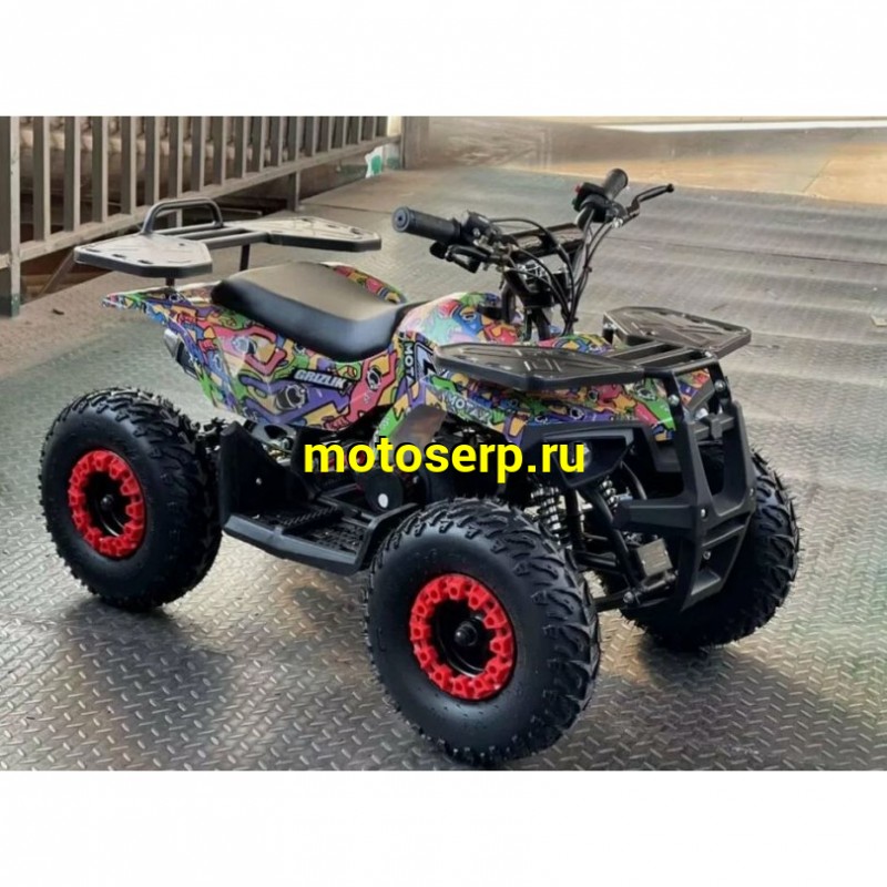 Купить  . 50cc Квадроцикл Минивездеход MOTAX GRIZLIK MINI ES 2Т (комплект запчастей для сборки) 50сс; электростарт; 6" (шт) (ФОТО купить с доставкой по Москве и России, цена, технические характеристики, комплектация фото  - motoserp.ru