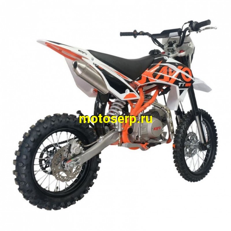 Купить  Питбайк KAYO BASIC K125EA 17/14 KRZ (п/автомат, эл.стартер, 2024 г.) (зал) (шт) (SM купить с доставкой по Москве и России, цена, технические характеристики, комплектация фото  - motoserp.ru