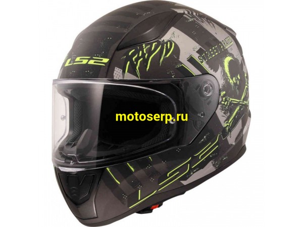 Купить  Шлем закрытый LS2 FF353 RAPID 2 PIRATES Matt Titanium (M) интеграл (шт) (LS2 купить с доставкой по Москве и России, цена, технические характеристики, комплектация фото  - motoserp.ru