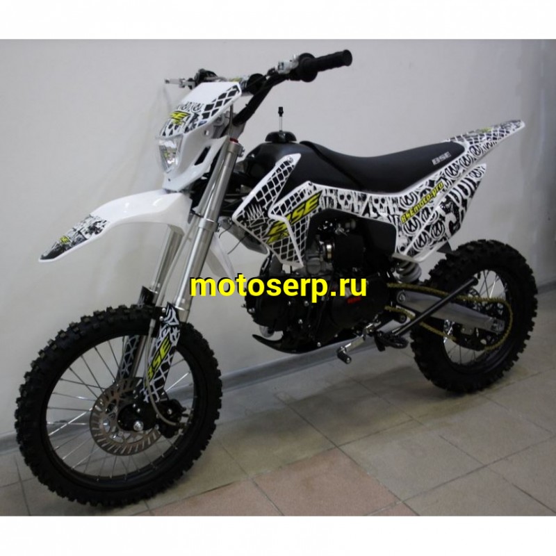 Купить  Питбайк BSE EX125 17/14 Max13 White Yellow (шт) купить с доставкой по Москве и России, цена, технические характеристики, комплектация фото  - motoserp.ru