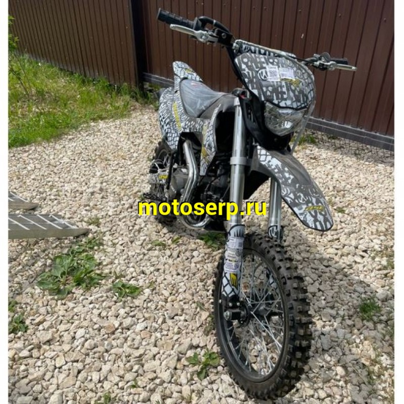 Купить  Питбайк BSE EX125 17/14 Max13 White Yellow (040) (шт)  купить с доставкой по Москве и России, цена, технические характеристики, комплектация фото  - motoserp.ru