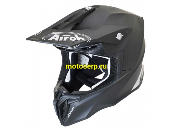Купить  Шлем Кросс AIROH TWIST 2.0 COLOR BLACK MATT (S) (шт) (AIM AI34A13TW купить с доставкой по Москве и России, цена, технические характеристики, комплектация фото  - motoserp.ru