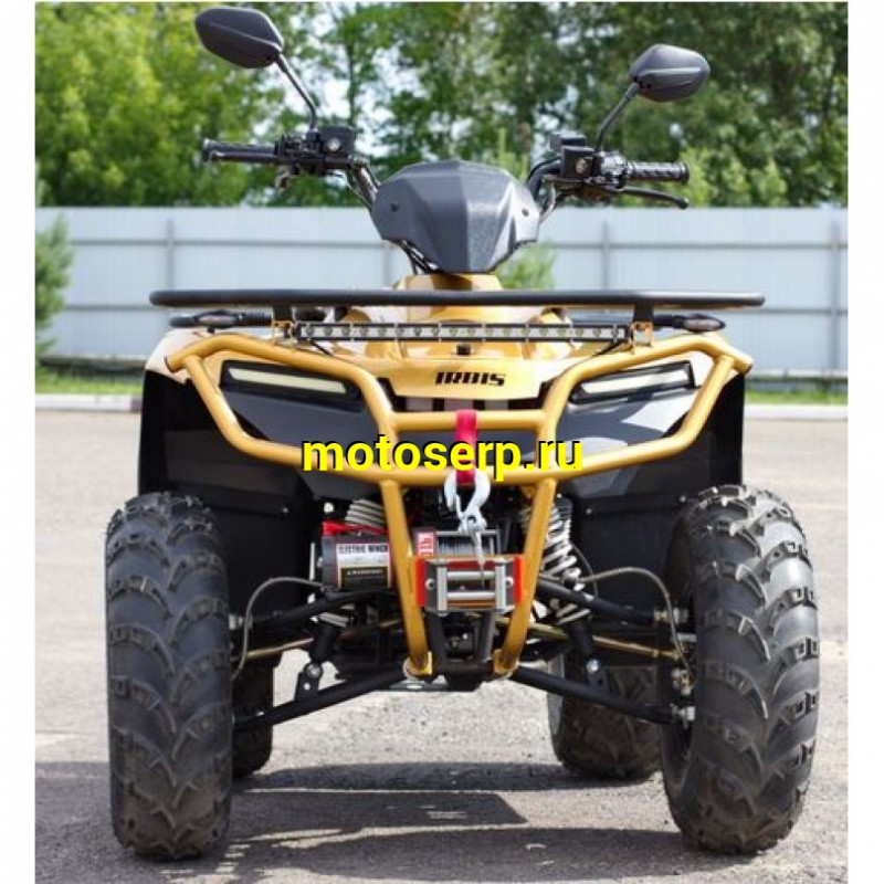 Купить  200cc Квадроцикл IRBIS ATV200 PREMIUM  (ПСМ)  180сс, утилит., возд.масл. охл., автомат + реверс, диск/диск, 10"/10" (шт) (ФОТО купить с доставкой по Москве и России, цена, технические характеристики, комплектация фото  - motoserp.ru