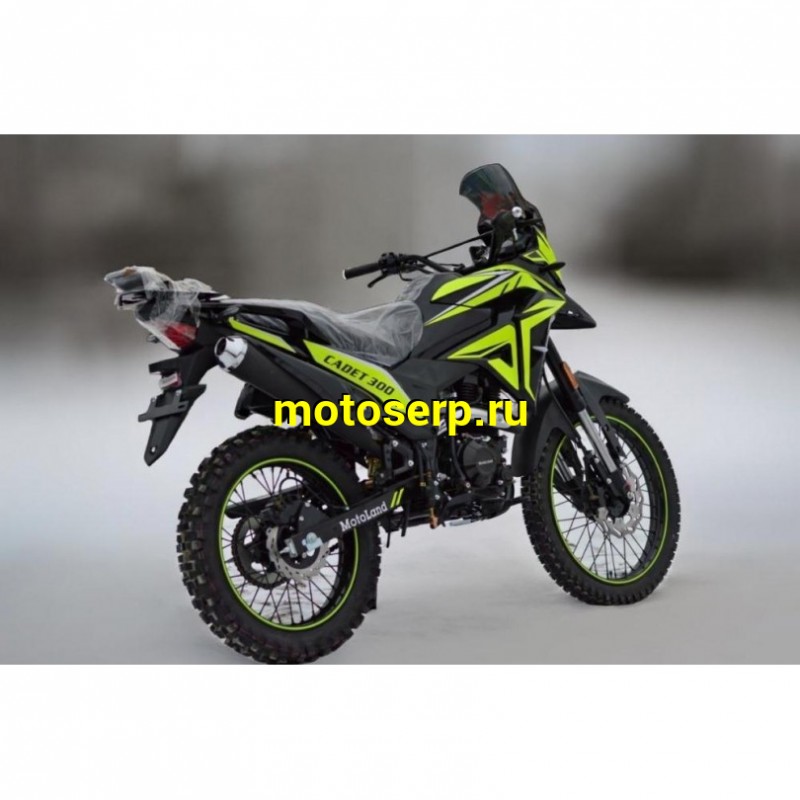 Купить  Мотоцикл внедорожный Motoland 300 ENDURO CADET Тур-эндуро ПТС (шт) (ML 21923 купить с доставкой по Москве и России, цена, технические характеристики, комплектация фото  - motoserp.ru