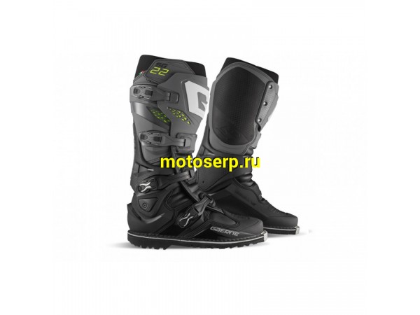 Купить  Мотоботы кросс. GAERNE SG-22 Gore-Tex Enduro Antracite/Black р-р 44" Euro (N/Q) (пар) (JP купить с доставкой по Москве и России, цена, технические характеристики, комплектация фото  - motoserp.ru