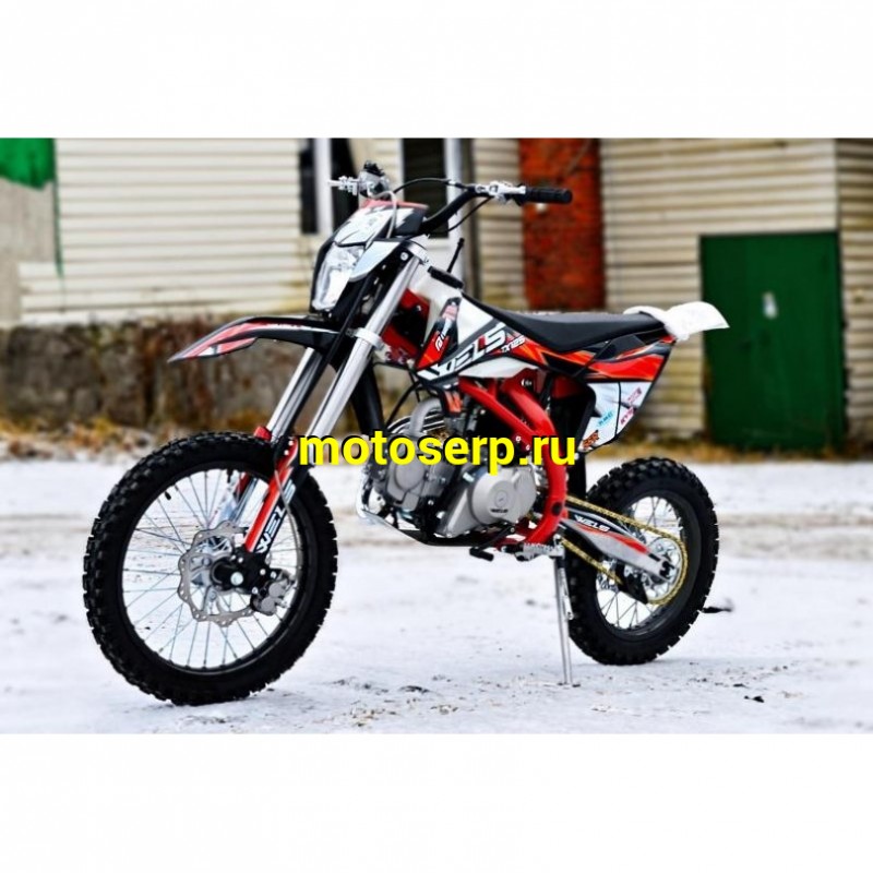 Купить  Питбайк Wels TX 125 (спортинв), 17/14, 4Т, 125сс (шт) купить с доставкой по Москве и России, цена, технические характеристики, комплектация фото  - motoserp.ru