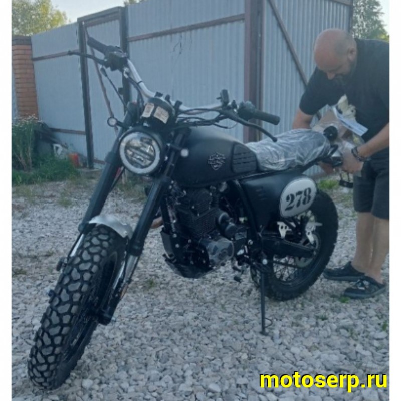 Купить  Мотоцикл Motoland LEGEND 300сс  18/17" ZS175FMM-5 PR 6 пер. эл.старт. балансир (шт) (ML 21933 (ФОТО купить с доставкой по Москве и России, цена, технические характеристики, комплектация фото  - motoserp.ru