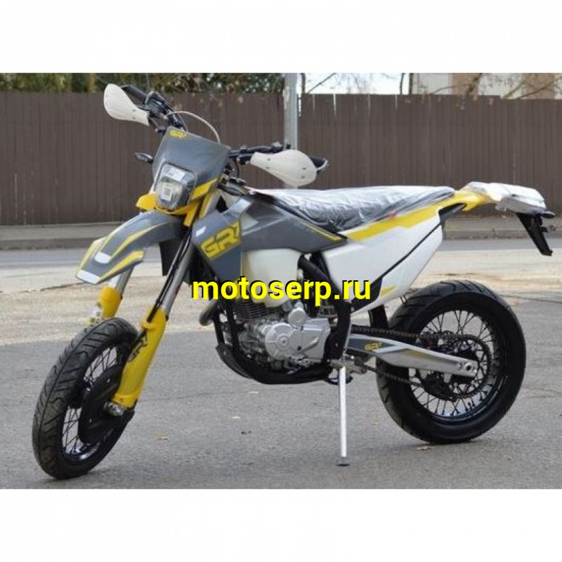 Купить  Мотоцикл Кросс/Эндуро GR7 F300A (4T PR300) Motard (2024г.) ПТС (шт) (GR  купить с доставкой по Москве и России, цена, технические характеристики, комплектация фото  - motoserp.ru