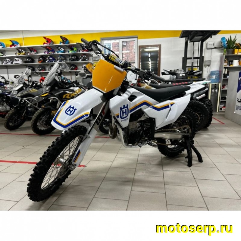 Купить  ====Мотоцикл Husqvarna FC 450  2023г. пробег 50 м.ч. оплата за наличный расчет (комиссия) купить с доставкой по Москве и России, цена, технические характеристики, комплектация фото  - motoserp.ru