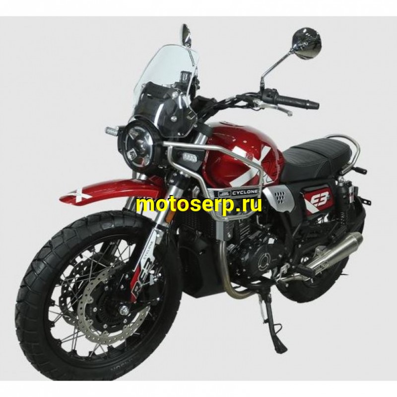 Купить  Мотоцикл CYCLONE RE3 SCRAMBLER (SR400-A) 400cc ,кол.19"/17", новый, пробег 20км (шт)  купить с доставкой по Москве и России, цена, технические характеристики, комплектация фото  - motoserp.ru