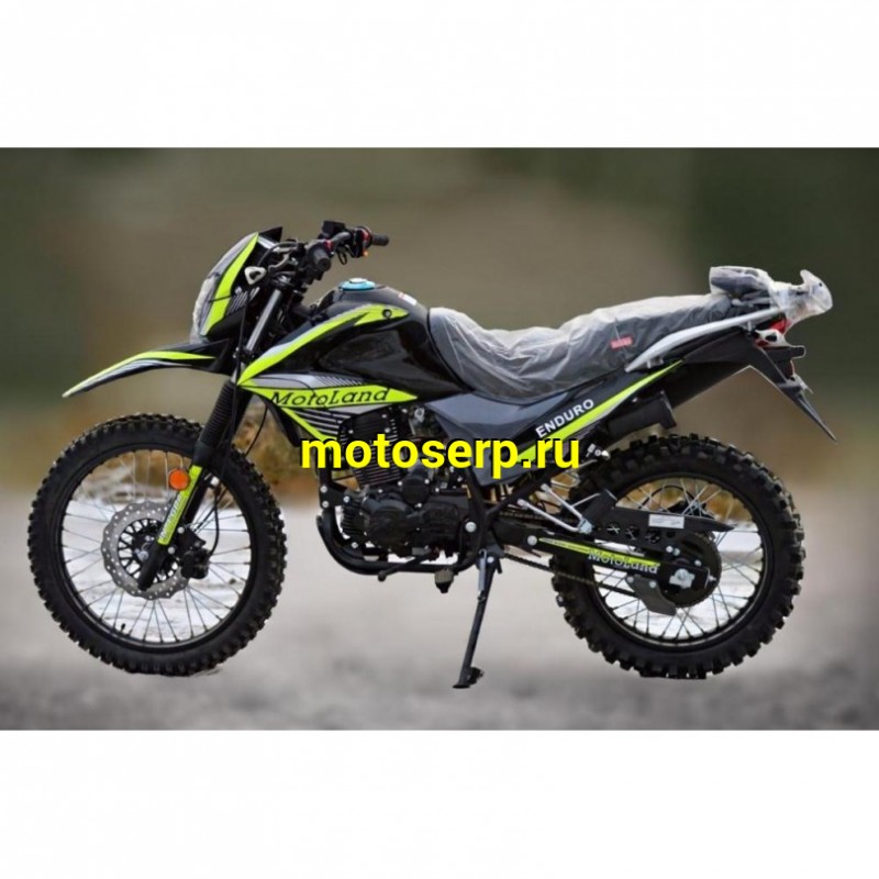 Купить  Мотоцикл внедорожный Motoland 250 ENDURO LT 250 (XF250-B) (165FMM) NEON  (ЭПТС) (ML 21278 (0 купить с доставкой по Москве и России, цена, технические характеристики, комплектация фото  - motoserp.ru