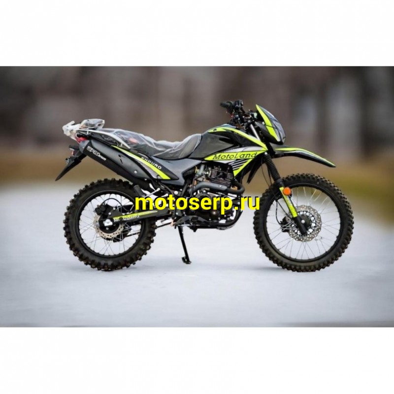 Купить  Мотоцикл внедорожный Motoland 250 ENDURO LT 250 (XF250-B) (165FMM) NEON  (ЭПТС) (ML 21278 (0 купить с доставкой по Москве и России, цена, технические характеристики, комплектация фото  - motoserp.ru