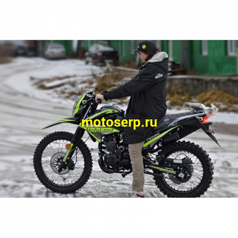 Купить  Мотоцикл внедорожный Motoland 250 ENDURO LT 250 (XF250-B) (165FMM) NEON  (ЭПТС) (ML 21278 (0 купить с доставкой по Москве и России, цена, технические характеристики, комплектация фото  - motoserp.ru