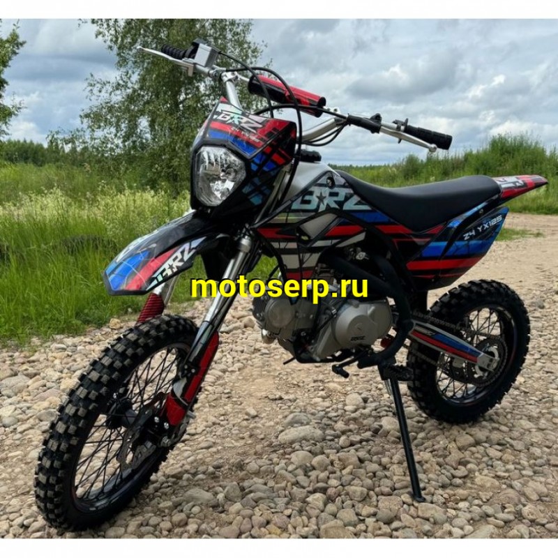 Купить  Питбайк BRZ Z4 YX125 17/14 (спортинв) (шт) (ФОТО купить с доставкой по Москве и России, цена, технические характеристики, комплектация фото  - motoserp.ru