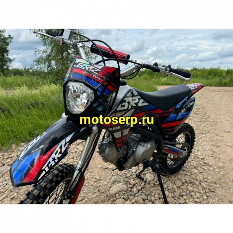 Купить  Питбайк BRZ Z4 YX125 17/14 (спортинв) (шт) (ФОТО купить с доставкой по Москве и России, цена, технические характеристики, комплектация фото  - motoserp.ru