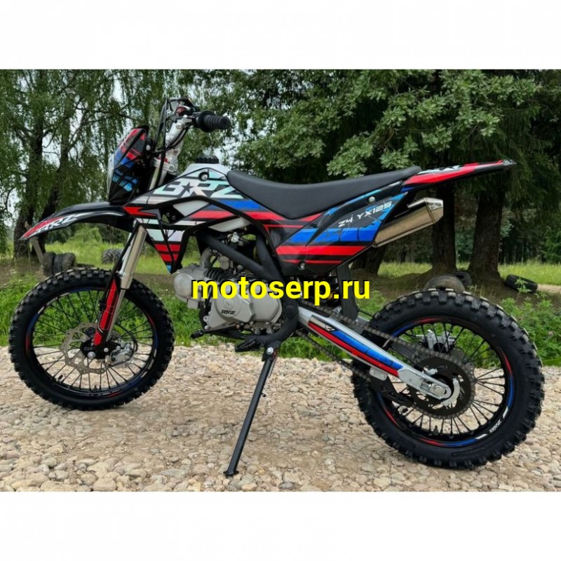 Купить  Питбайк BRZ Z4 YX125 17/14 (спортинв) (шт) (ФОТО купить с доставкой по Москве и России, цена, технические характеристики, комплектация фото  - motoserp.ru
