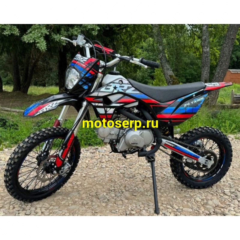 Купить  Питбайк BRZ Z4 YX125 17/14 (спортинв) (шт) (ФОТО купить с доставкой по Москве и России, цена, технические характеристики, комплектация фото  - motoserp.ru