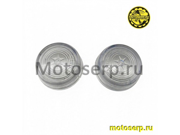 Купить  Стекло поворотов Suzuki Verde (прозрачные) "SALO" (пар) (ANKON 027763 купить с доставкой по Москве и России, цена, технические характеристики, комплектация фото  - motoserp.ru