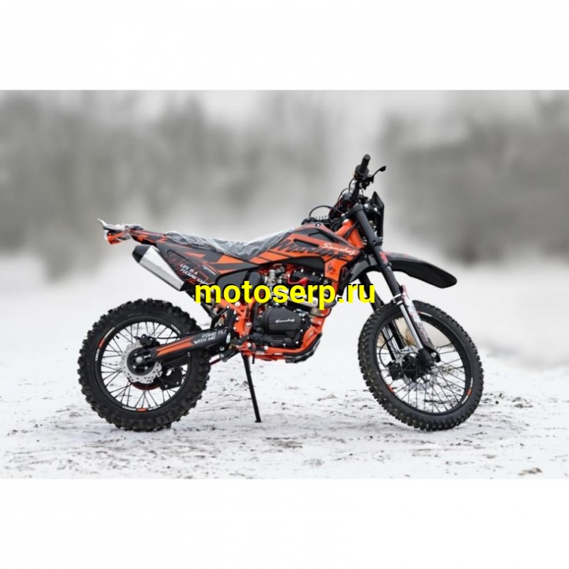 Купить  Мотоцикл Кросс/Эндуро Sanchez Maniac 250сс (спортинв) CB250D ZS165FMM, MNT-Tech 41, 21/18", USB, стоп. (шт) купить с доставкой по Москве и России, цена, технические характеристики, комплектация фото  - motoserp.ru