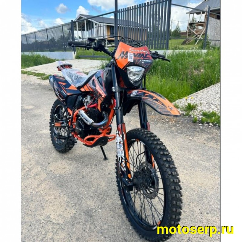 Купить  Мотоцикл Кросс/Эндуро Sanchez Maniac 250сс (спортинв) CB250D ZS165FMM, MNT-Tech 41, 21/18", USB, стоп. (шт) купить с доставкой по Москве и России, цена, технические характеристики, комплектация фото  - motoserp.ru