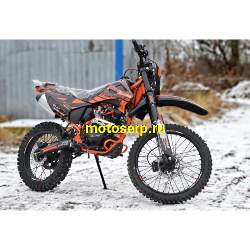 Купить  Мотоцикл Кросс/Эндуро Sanchez Maniac 250сс (спортинв) CB250D ZS165FMM, MNT-Tech 41, 21/18", USB, стоп. (шт) купить с доставкой по Москве и России, цена, технические характеристики, комплектация фото  - motoserp.ru
