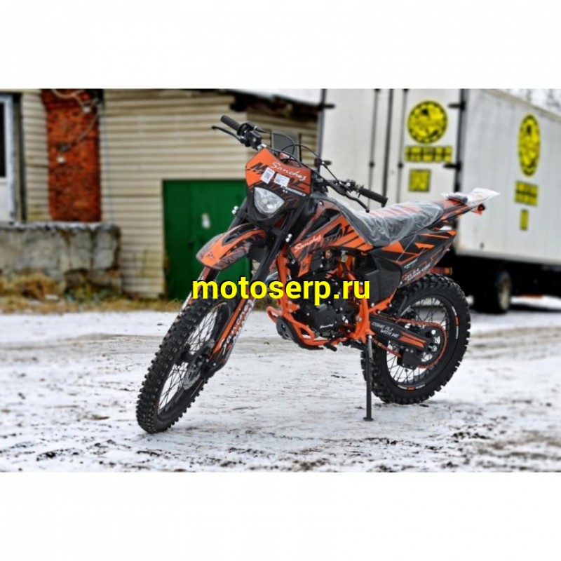 Купить  Мотоцикл Кросс/Эндуро Sanchez Maniac 250сс (спортинв) CB250D ZS165FMM, MNT-Tech 41, 21/18", USB, стоп. (шт) купить с доставкой по Москве и России, цена, технические характеристики, комплектация фото  - motoserp.ru