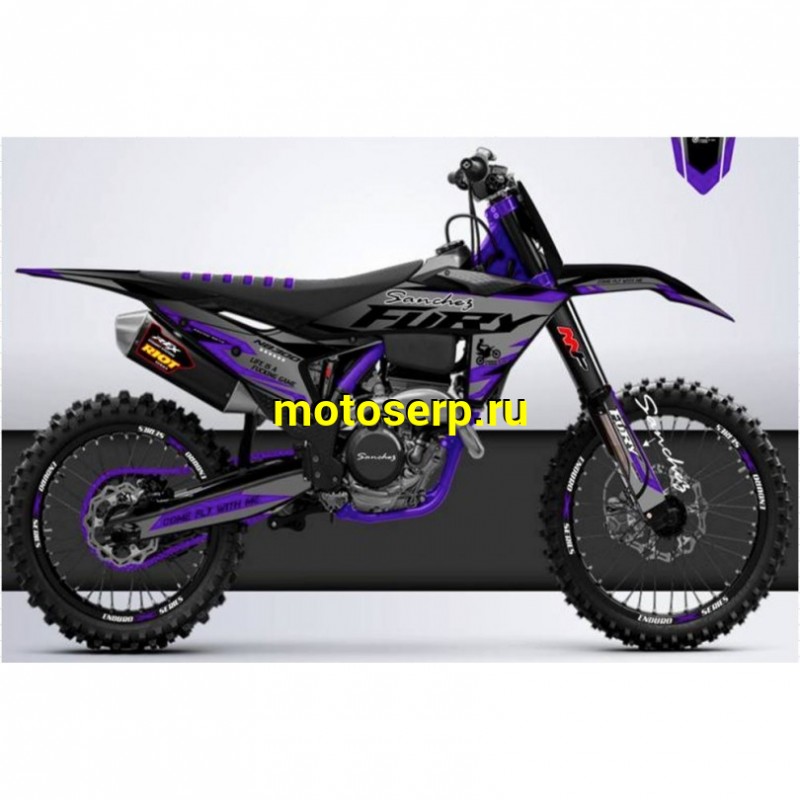 Купить  Мотоцикл Кросс/Эндуро Sanchez Fury NB300 (спортинв) (ZS174MN-5), 4 клап, косоголов, MNT-Tech 41, сжат/отб, 21/18", USB, стоп. (шт) (ФОТО купить с доставкой по Москве и России, цена, технические характеристики, комплектация фото  - motoserp.ru
