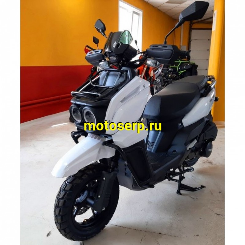 Купить  Скутер TMBK SCOOTER TANK  50сс White (шт) (Progasi (ФОТО купить с доставкой по Москве и России, цена, технические характеристики, комплектация фото  - motoserp.ru