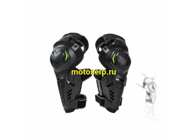 Купить  Наколенники Masontex Pro Riders MKP11 (черный) (пар) (Regul 3010124-1 купить с доставкой по Москве и России, цена, технические характеристики, комплектация фото  - motoserp.ru