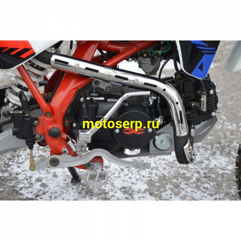 Купить  Мопед / питбайк X-MOTOS RX 50 (125сс)  17/14" мех.кпп, 139FMB, фара/повор/стоп/зеркала, кик+электр. (шт) (ФОТО купить с доставкой по Москве и России, цена, технические характеристики, комплектация фото  - motoserp.ru