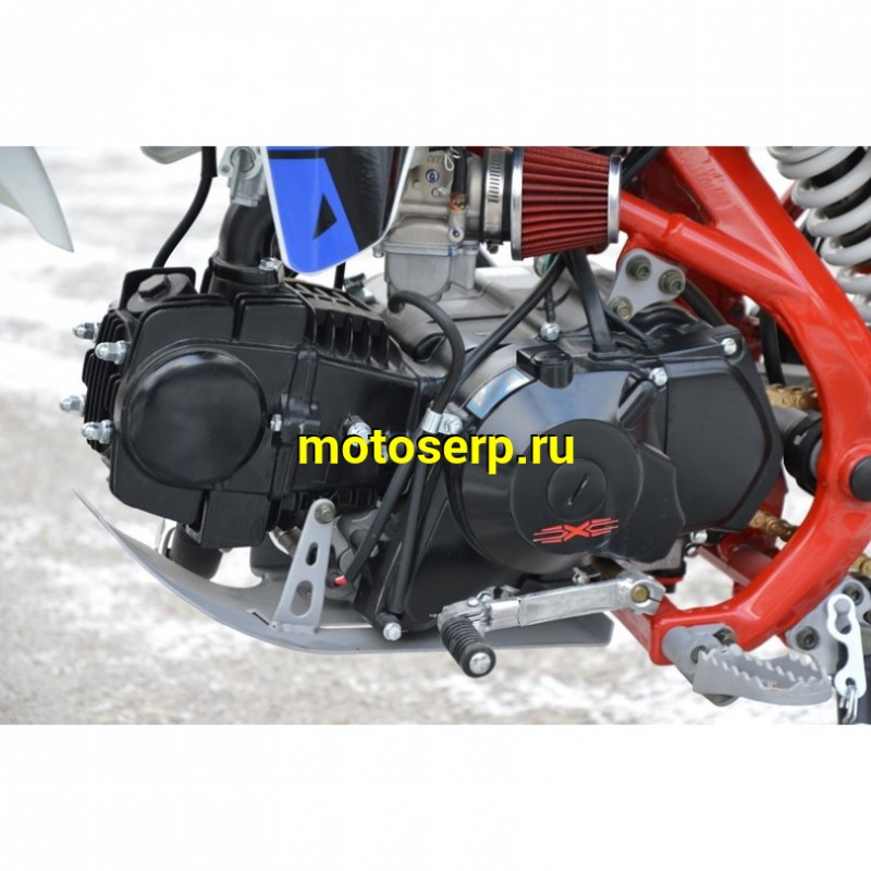 Купить  Мопед / питбайк X-MOTOS RX 50 (125сс)  17/14" мех.кпп, 139FMB, фара/повор/стоп/зеркала, кик+электр. (шт) (ФОТО купить с доставкой по Москве и России, цена, технические характеристики, комплектация фото  - motoserp.ru