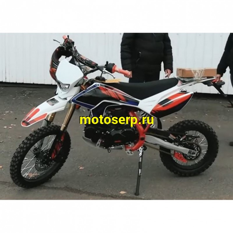 Купить  Мопед / питбайк X-MOTOS RX 50 (125сс)  17/14" мех.кпп, 139FMB, фара/повор/стоп/зеркала, кик+электр. (шт) (ФОТО купить с доставкой по Москве и России, цена, технические характеристики, комплектация фото  - motoserp.ru