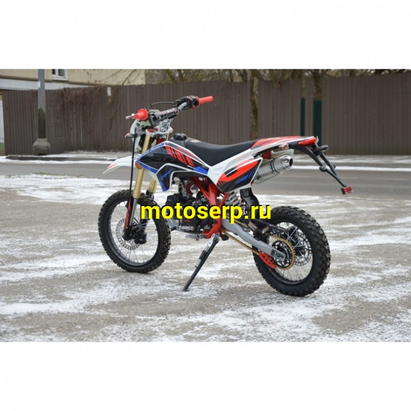 Купить  Мопед / питбайк X-MOTOS RX 50 (125сс)  17/14" мех.кпп, 139FMB, фара/повор/стоп/зеркала, кик+электр. (шт) (ФОТО купить с доставкой по Москве и России, цена, технические характеристики, комплектация фото  - motoserp.ru