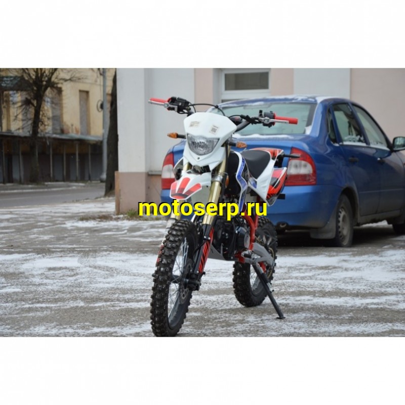Купить  Мопед / питбайк X-MOTOS RX 50 (125сс)  17/14" мех.кпп, 139FMB, фара/повор/стоп/зеркала, кик+электр. (шт) (ФОТО купить с доставкой по Москве и России, цена, технические характеристики, комплектация фото  - motoserp.ru