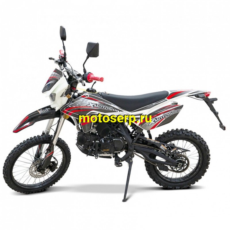 Купить  Мопед / питбайк X-MOTOS RX 50 (140сс) 19/16 COLOR 139FMB, фара/повор/стоп/зеркала, кик+электр. (шт) 01400 (ФОТО купить с доставкой по Москве и России, цена, технические характеристики, комплектация фото  - motoserp.ru