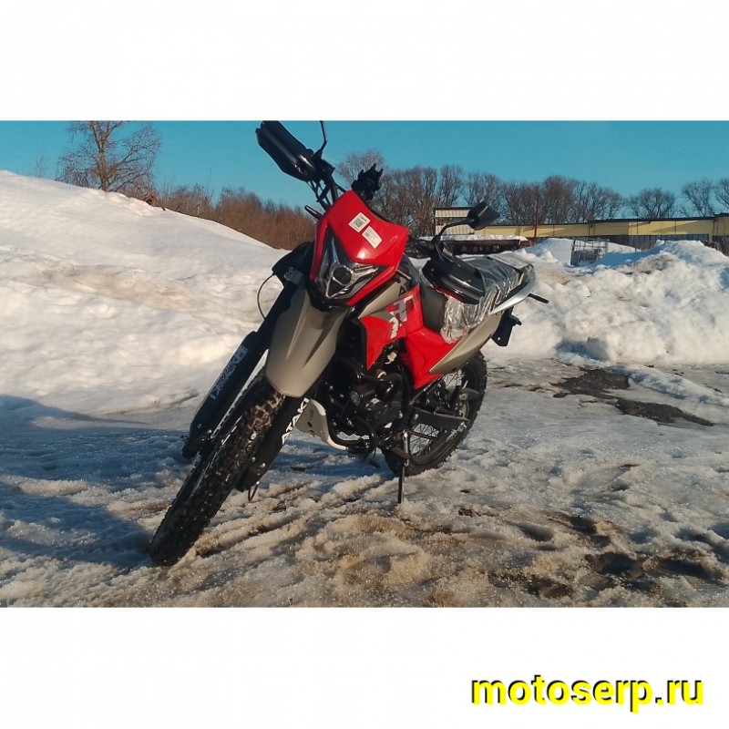 Купить  Мотоцикл внедорожный ATAKI CROSSER 300 (4T PR300) ПТС 21/18 Красный (шт) (SM купить с доставкой по Москве и России, цена, технические характеристики, комплектация фото  - motoserp.ru