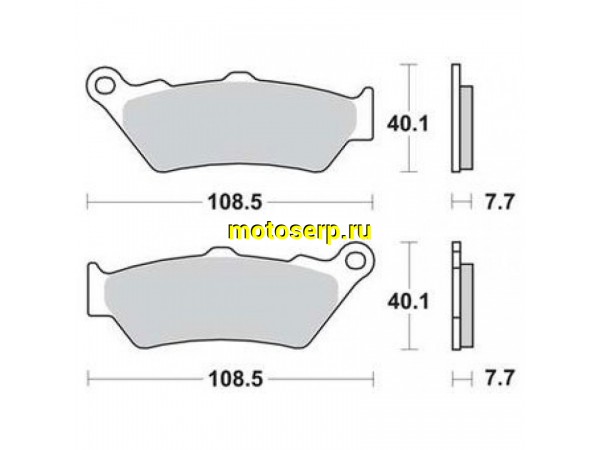 Купить  Колодки тормозные  Lucas TRW – MCB671 Aprilia ETV Capo Nord, Moto 650, Pegaso 650, BMW F 650 (комп) (0 купить с доставкой по Москве и России, цена, технические характеристики, комплектация фото  - motoserp.ru